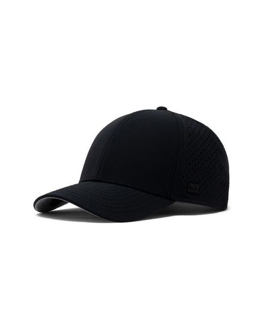 Melin Black A-Game Hydro Performance Snapback Hat for men