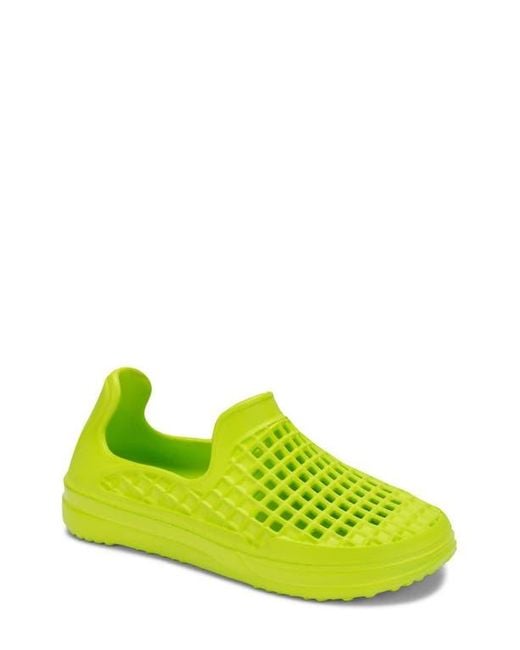 Lusso Cloud Women's Green Scenario Waterproof Slip-On