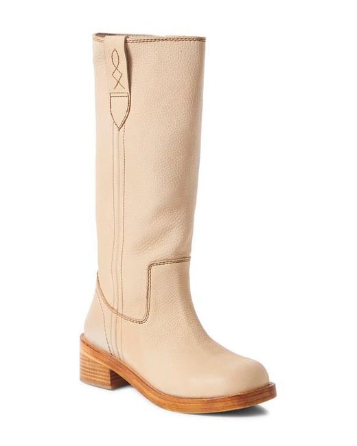 Free People Blaze Block Heel Boot in Brown | Lyst