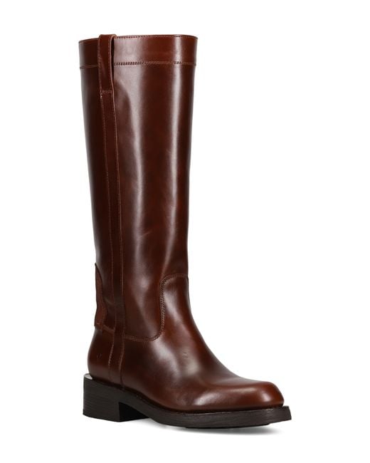 Frye Brown Viv Knee High Riding Boot