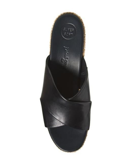 Paul Green Blue Ashley Wedge Slide Sandal