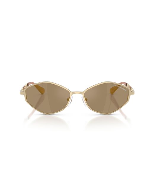 Michael Kors Natural Coast 56Mm Angular Sunglasses