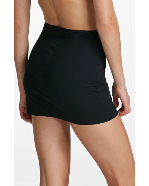 Commando Black Classic Mini Half Slip Skort