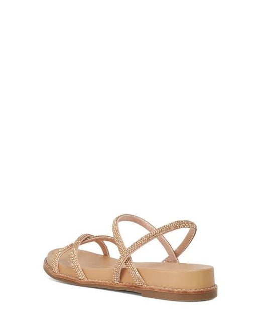 Dune Metallic Levia Slingback Platform Sandal
