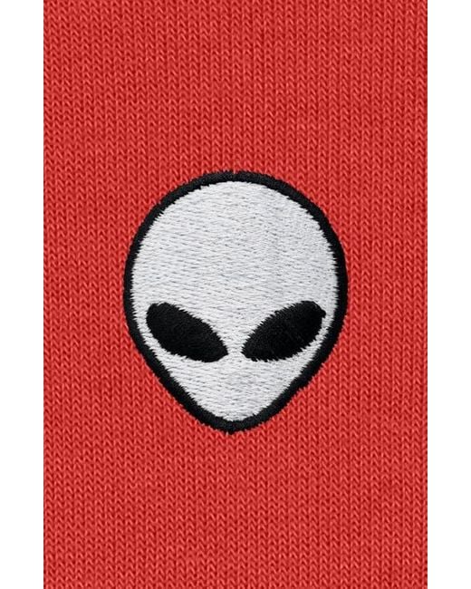 Alix Red Alien Midweight Fleece Jogger Pant for men