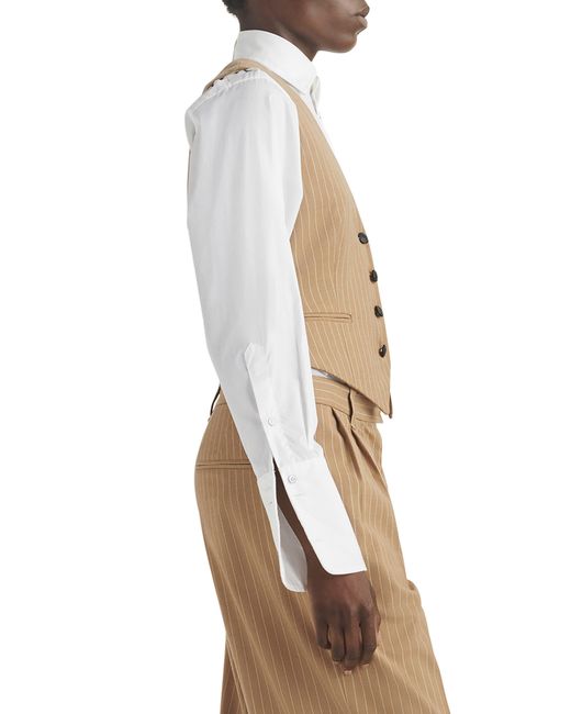 Rag & Bone Natural Priya Stripe Vest