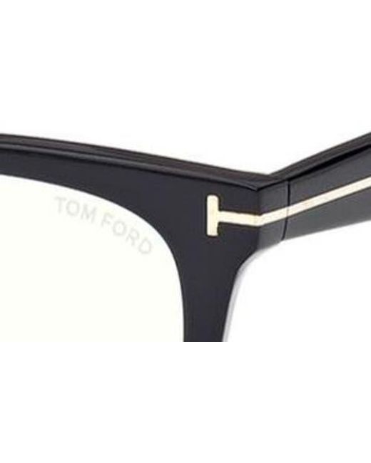 Tom Ford Brown 50Mm Square Light Blocking Optical Glasses for men