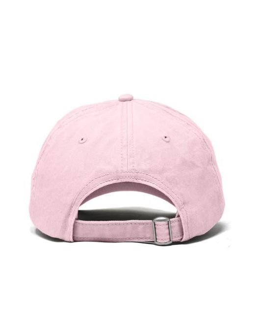 Alix Pink Capybara Donut Embroidered Cap for men