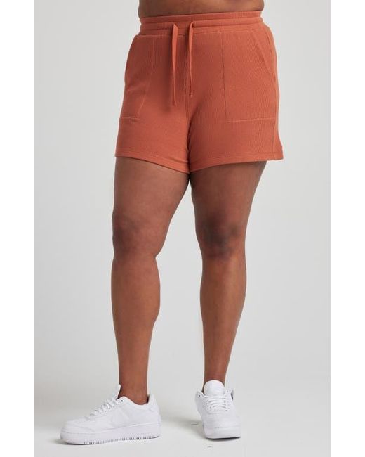 Losano Orange Organic Cotton Drawstring Short