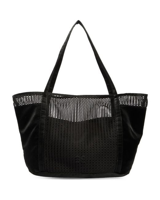 Sam Edelman Black Kyla Mesh Tote