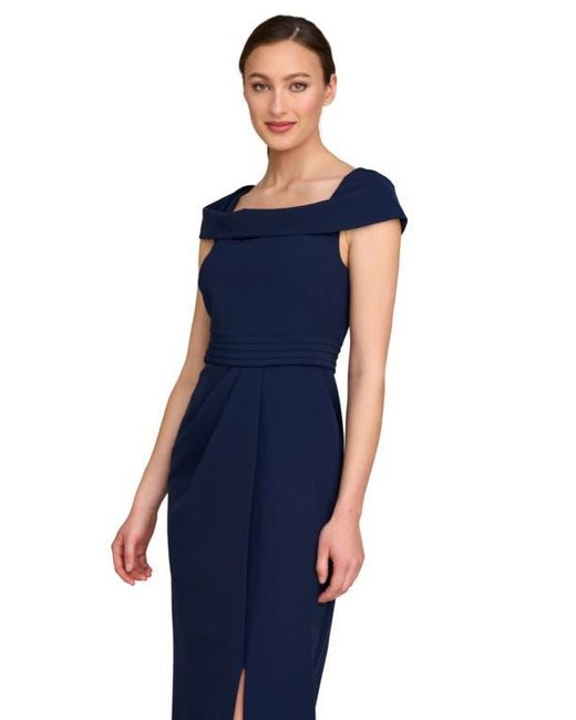 Kay Unger Anastasia Cap Sleeve Column Gown in Blue | Lyst Kay Unger Anastasia Cap Sleeve Column Gown in Blue | Lyst