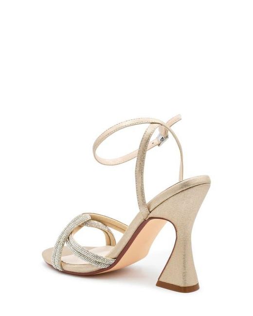 Touch Ups White Miche Ankle Strap Sandal