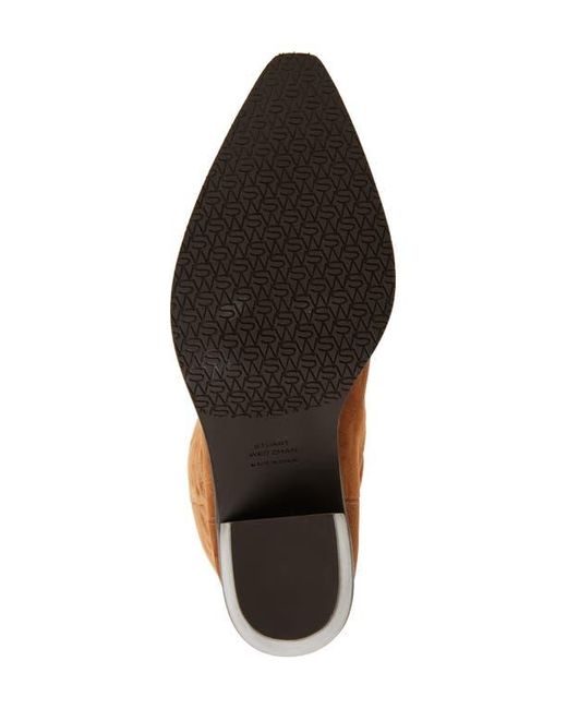 Stuart Weitzman Brown Felix Western Boot