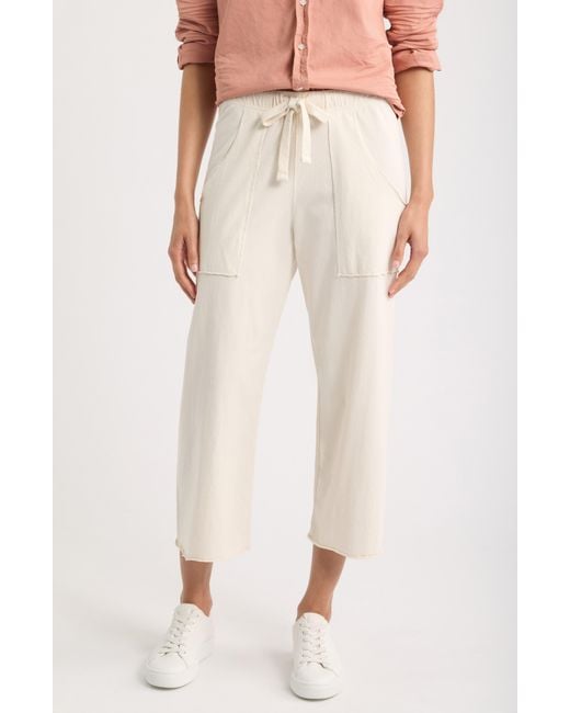 Frank & Eileen Natural Penny Patch Pocket Sweatpants