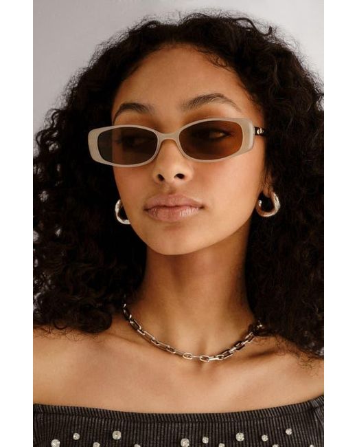 Le Specs Natural Lil' Starlight 54Mm Rectangular Sunglasses for men