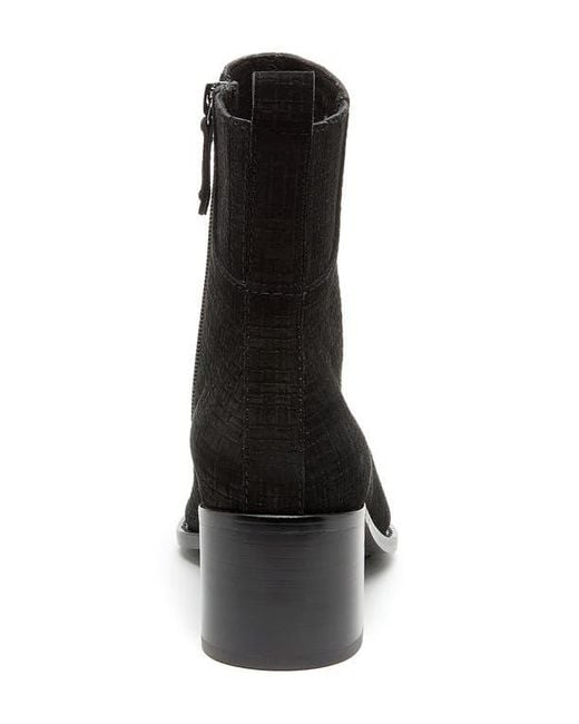 Kelsi Dagger Brooklyn Black Milly Pointed Toe Bootie