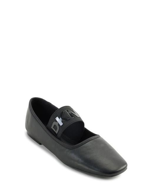DKNY Black Dace Mary Jane Ballet Flat