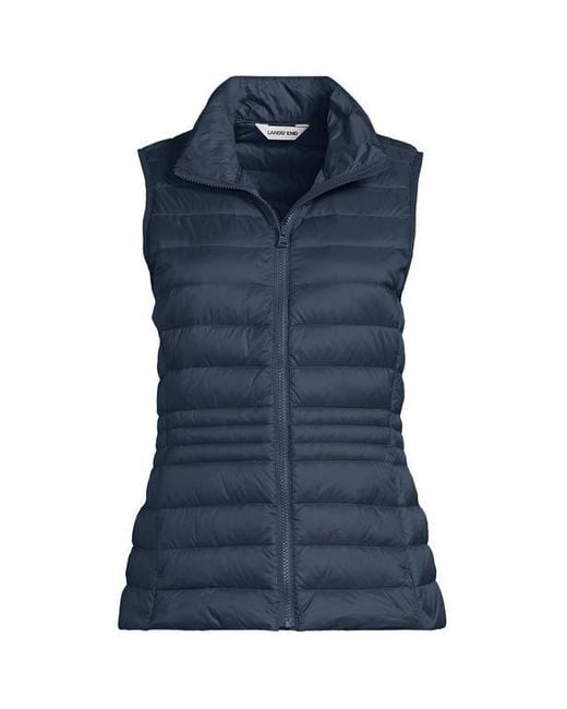 Ubuy Lands End Packable Down Vest Lands' End Wanderweight Packable
