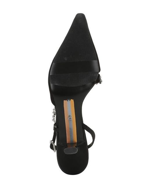 Sam Edelman Black Bonnie Slingback Pointed Toe Pump