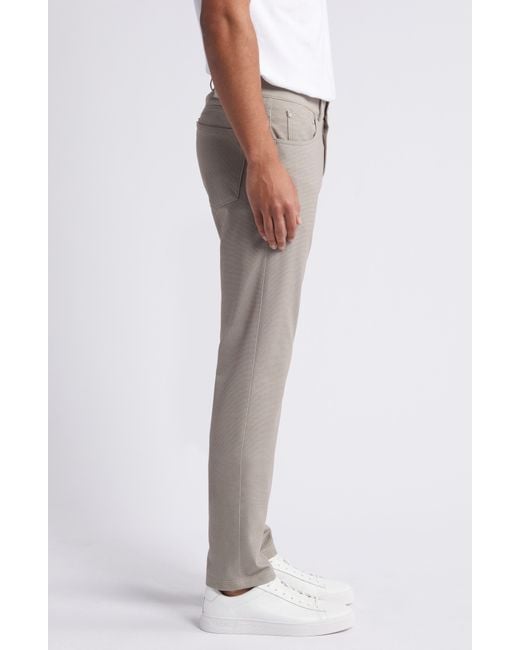 Brax Gray Chuck Modern Fit Five-pocket Pants for men