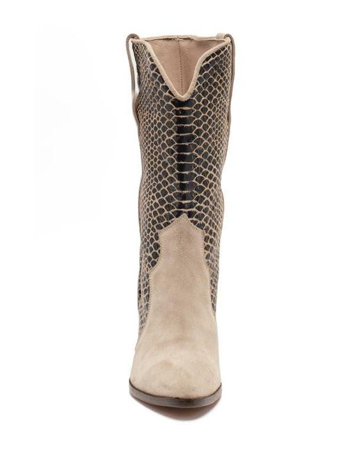 Free People Brown Taper Heel Western Boot