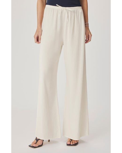 Splendid White Valerie Drawstring Pants
