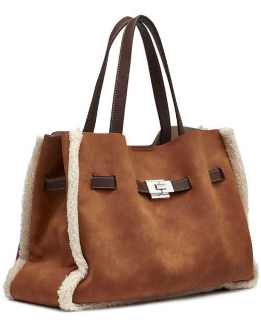 DKNY Brown Bryar Large Satchel