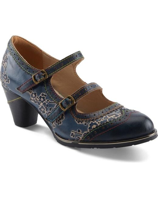 Pumps Womens Spring Step Pumps Spring Step Women's Blue Gaviria