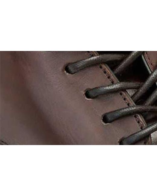 John Varvatos Brown Harrison Longwing Leather Boot for men