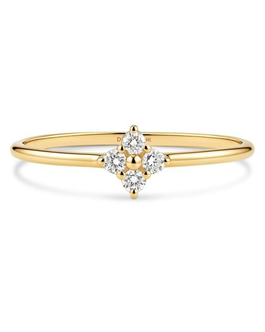 DEVATA White Clover Lab Grown Diamond Ring