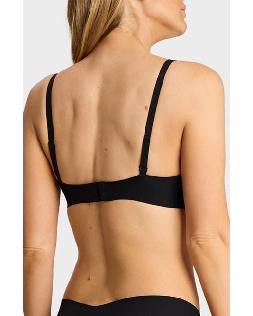 Commando Black Rib Bralette