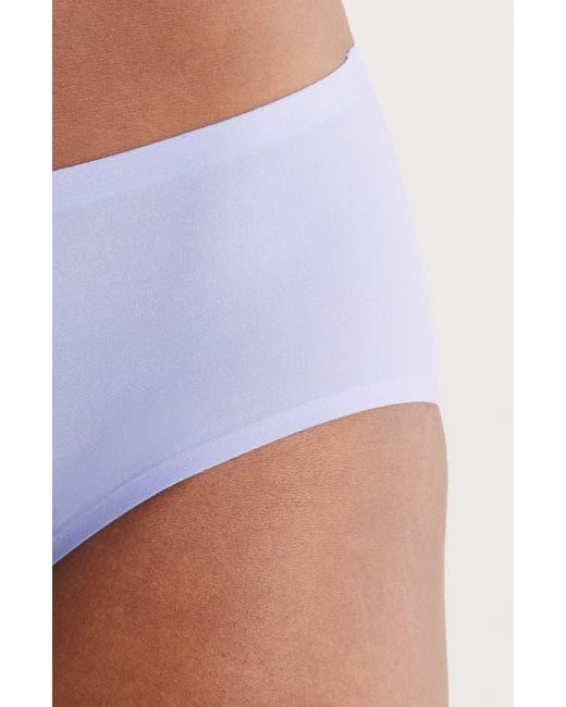 Chantelle Blue Soft Stretch Seamless Hipster Panties