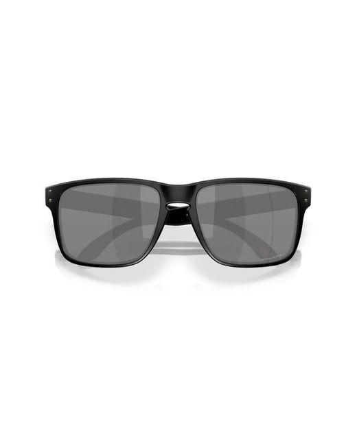 Oakley Gray Prizm Everyday 61Mm Rectangular Sunglasses for men