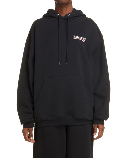 balenciaga campaign logo sweatshirt