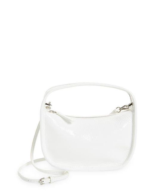 Staud White Venice Convertible Crossbody Bag