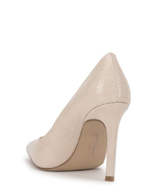 Jessica Simpson Natural Welica Pointed Toe Pump