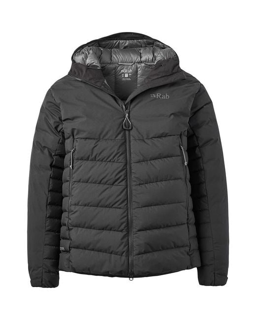 Rab Black Infinity Windstopper Hoodie for men
