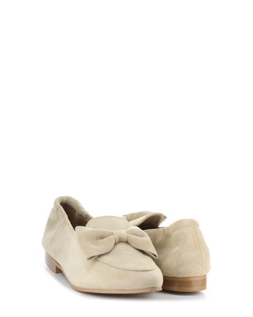 Bos. & Co. Natural Nicole Pointed Toe Loafer