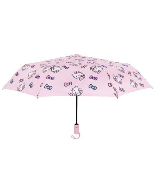 Sanrio,Hello Kitty Pink Gradient Bow Print Umbrella