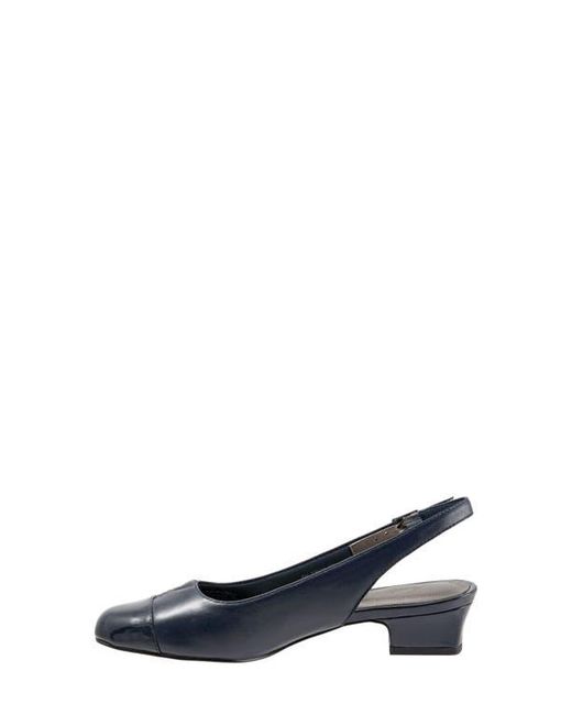 Trotters Blue 'Dea' Slingback