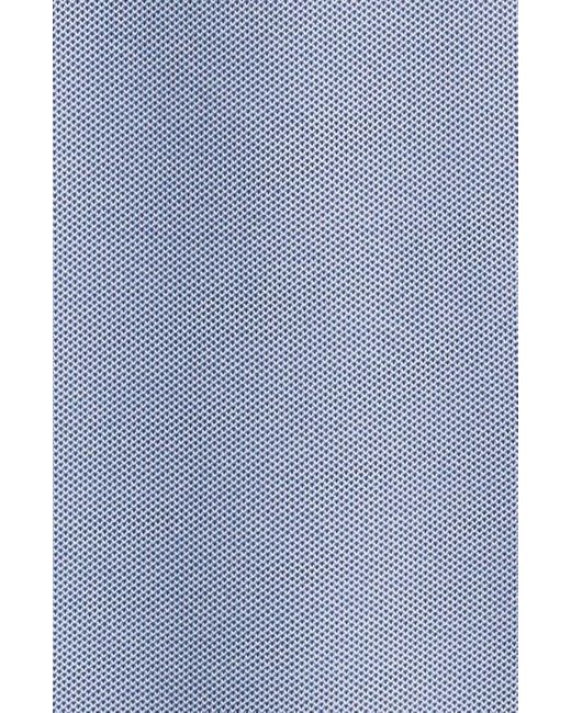 Johnnie-o Blue Clegg Solid Piqué Performance Golf Polo for men