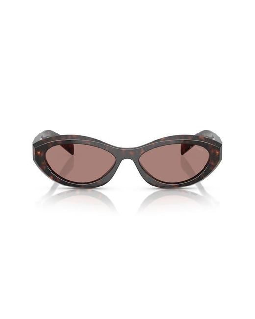 Prada Multicolor 55Mm Irregular Sunglasses