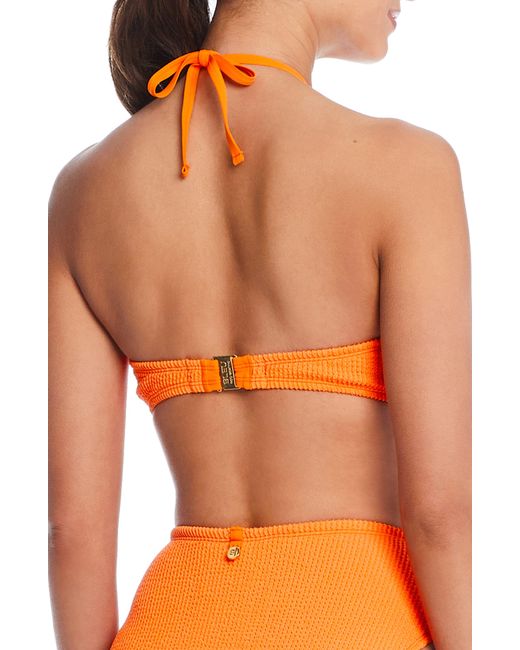 Rod Beattie Orange Halter Bikini Top