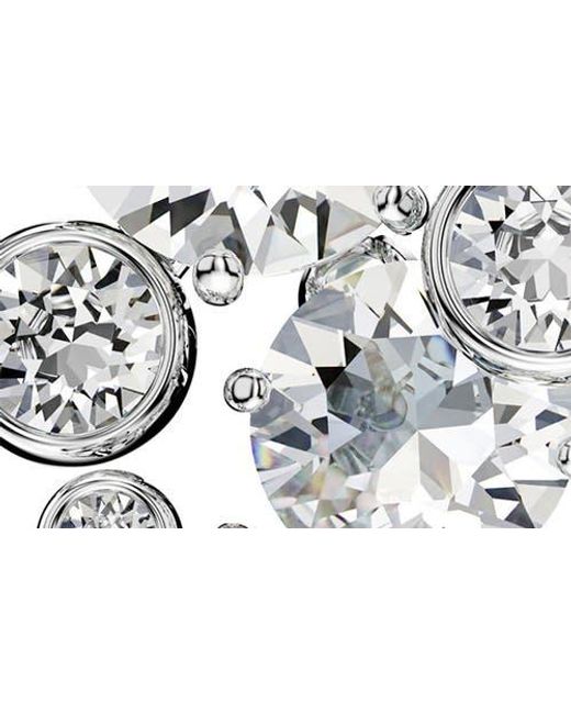 Swarovski White Constella Crystal Drop Earrings