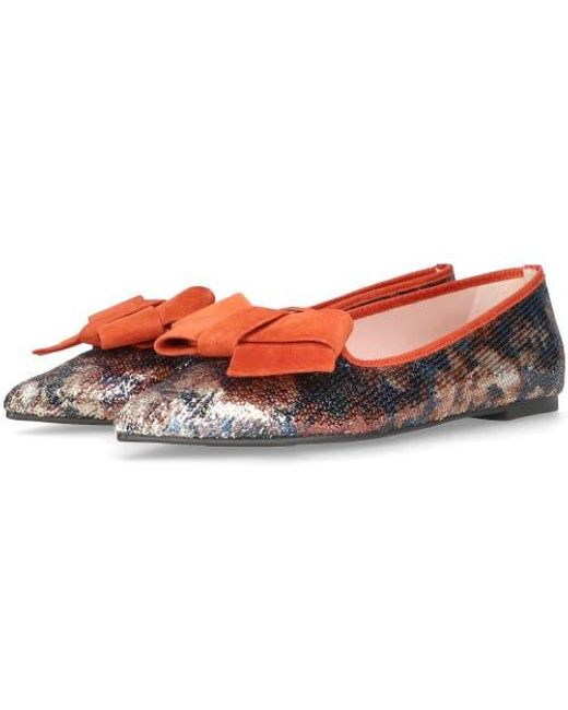 Pretty Ballerinas Red Ballet Flat
