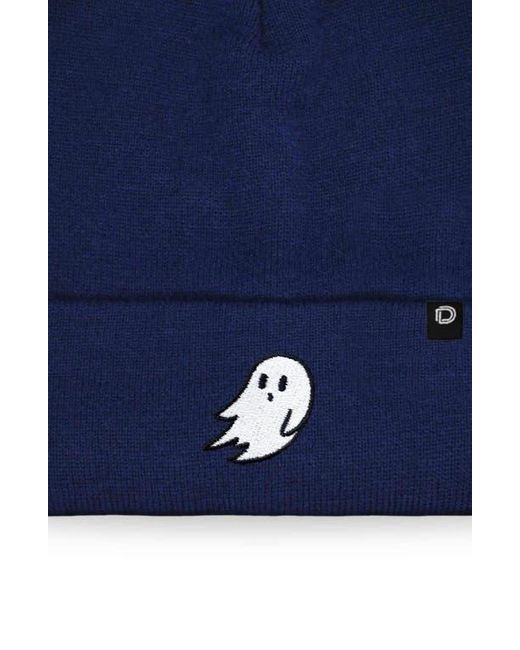 Alix Blue Ghost Beanie for men