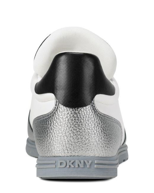 DKNY White Amanda Sneaker