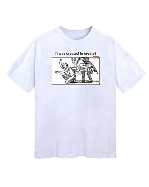 VERYRARE White Created Tee for men
