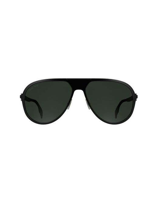 Canada Goose Black 60Mm Aviator Sunglasses
