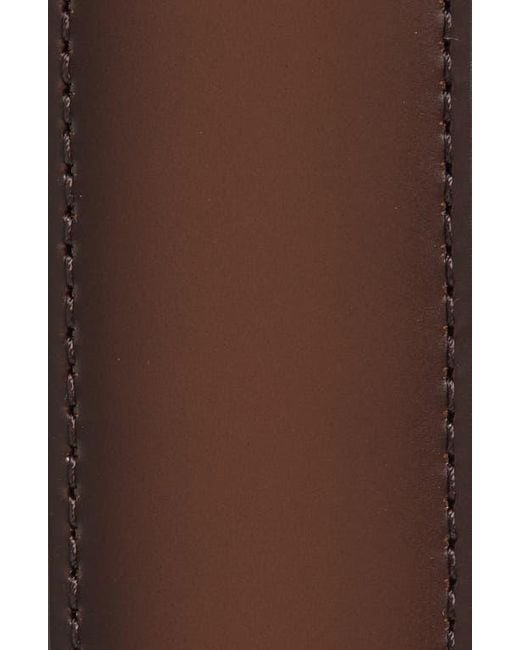 Ferragamo Brown Paloma Leather Belt for men